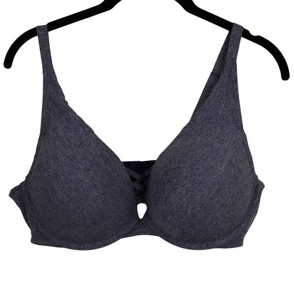 Torrid Curve XO Womens Push-Up Bra With Criss-Cross Front Detail Sz 40D - Picture 1 of 3